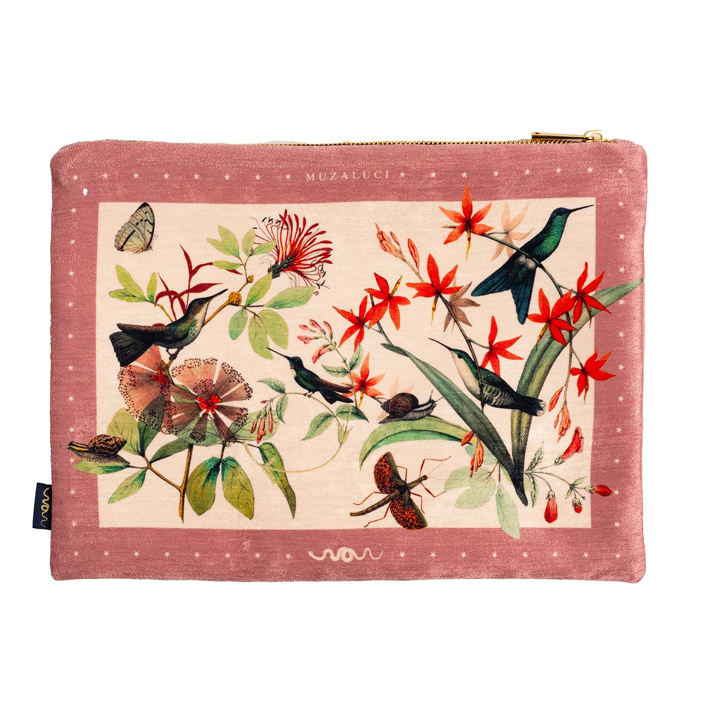 Hummingbird Pink- Hand Bag